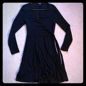 Black Wrap Dress